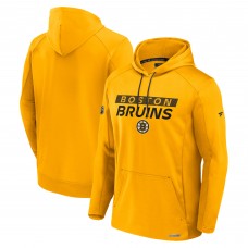Толстовка Boston Bruins Fanatics Gold Authentic Pro Rink Fleece