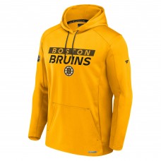 Толстовка Boston Bruins Fanatics Gold Authentic Pro Rink Fleece