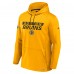 Толстовка Boston Bruins Fanatics Gold Authentic Pro Rink Fleece