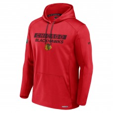 Толстовка Chicago Blackhawks Fanatics Authentic Pro Rink Fleece - Red