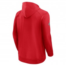 Толстовка Chicago Blackhawks Fanatics Authentic Pro Rink Fleece - Red