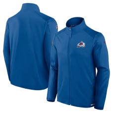 Кофта на молнии Colorado Avalanche Fanatics Blue Authentic Pro Rink Fleece