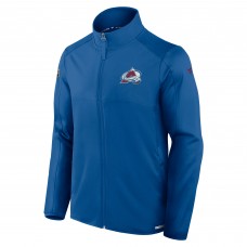 Кофта на молнии Colorado Avalanche Fanatics Blue Authentic Pro Rink Fleece