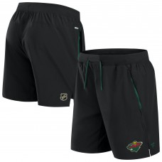 Шорты Minnesota Wild Fanatics Authentic Pro Rink Performances - Black