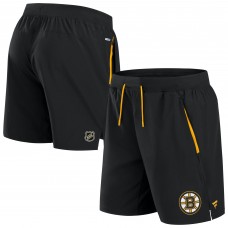 Шорты Boston Bruins Fanatics Black Authentic Pro Rink Performance