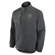 Кофта на молнии Vegas Golden Knights Fanatics Gray Authentic Pro Rink Coaches