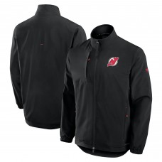 Кофта на молнии New Jersey Devils Fanatics Black Authentic Pro Rink Coaches Кофта на молнии New Jersey Devils Fanatics Black Authentic Pro Rink Coaches