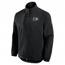 Philadelphia Flyers Fanatics Black Authentic Pro Rink Coaches Full-Zip Jacket