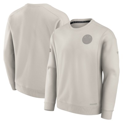 Кофта Edmonton Oilers Fanatics Cream Authentic Pro Road Fleece