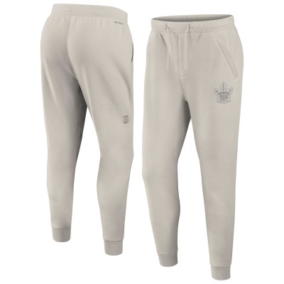 Спортивные штаны Toronto Maple Leafs Fanatics Cream Authentic Pro Road