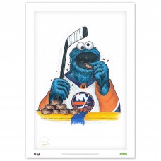 New York Islanders Cookie Monster 24 x 36 Sesame Street Limited Edition Fine Art Print