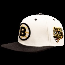 Бейсболка Boston Bruins Pro Standard Retro Classic Logo - Cream
