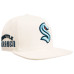 Бейсболка Seattle Kraken Pro Standard Cream Retro Classic Logo