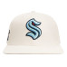 Бейсболка Seattle Kraken Pro Standard Cream Retro Classic Logo