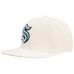 Бейсболка Seattle Kraken Pro Standard Cream Retro Classic Logo
