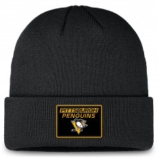 Шапка Pittsburgh Penguins Fanatics Black Authentic Pro Cuffed Knit