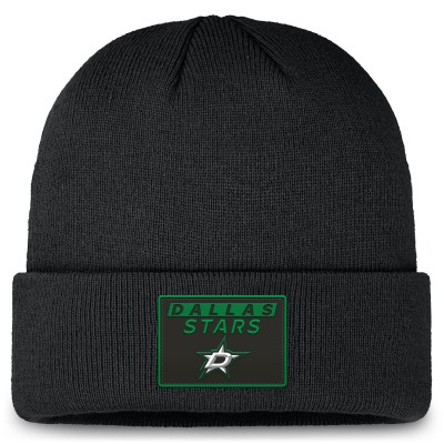 Шапка Dallas Stars Fanatics Authentic Pro Cuffed Knit - Black