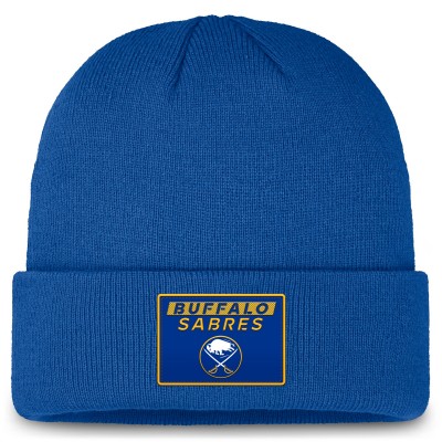 Шапка Buffalo Sabres Fanatics Royal Authentic Pro Cuffed Knit
