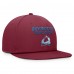 Бейсболка Colorado Avalanche Fanatics Burgundy Authentic Pro Prime