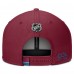 Бейсболка Colorado Avalanche Fanatics Burgundy Authentic Pro Prime