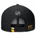 Бейсболка Pittsburgh Penguins Fanatics Black Authentic Pro Prime