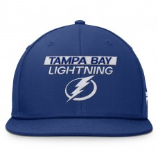 Tampa Bay Lightning Fanatics Blue Authentic Pro Prime Snapback Hat