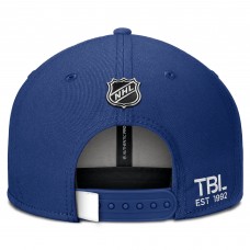 Tampa Bay Lightning Fanatics Blue Authentic Pro Prime Snapback Hat