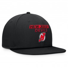 Бейсболка New Jersey Devils Fanatics Black Authentic Pro Prime