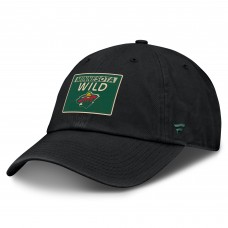 Бейсболка Minnesota Wild Fanatics Black Authentic Pro Prime