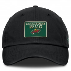 Бейсболка Minnesota Wild Fanatics Black Authentic Pro Prime