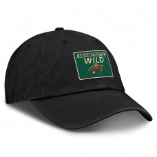 Бейсболка Minnesota Wild Fanatics Black Authentic Pro Prime