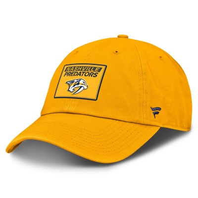 Бейсболка Nashville Predators Fanatics Gold Authentic Pro Prime