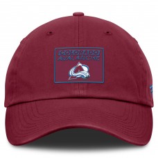 Бейсболка Colorado Avalanche Fanatics Burgundy Authentic Pro Prime