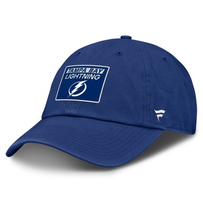Бейсболка Tampa Bay Lightning Fanatics Blue Authentic Pro Prime