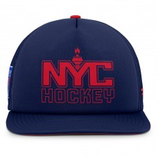 New York Rangers Fanatics Navy/Red Authentic Pro Hometown Rink Foam Trucker Snapback Hat New York Rangers Fanatics Navy/Red Authentic Pro Hometown Rink Foam Trucker Snapback Hat