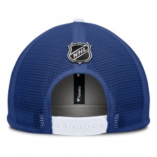 Tampa Bay Lightning Fanatics Blue/White Authentic Pro Hometown Rink Foam Trucker Snapback Hat