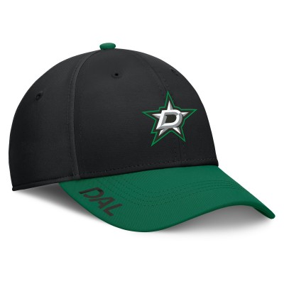 Бейсболка Dallas Stars Fanatics Authentic Pro Rink - Black/Green