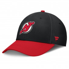 Бейсболка New Jersey Devils Fanatics Black/Red Authentic Pro Rink