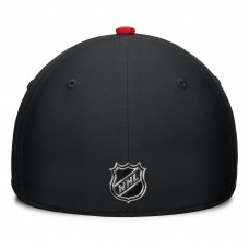 Бейсболка New Jersey Devils Fanatics Black/Red Authentic Pro Rink