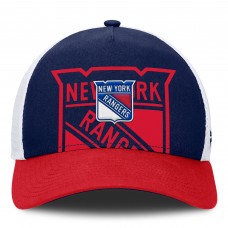 Бейсболка New York Rangers Fanatics Navy/Red Authentic Pro A-Frame Rink Бейсболка New York Rangers Fanatics Navy/Red Authentic Pro A-Frame Rink