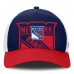 Бейсболка New York Rangers Fanatics Navy/Red Authentic Pro A-Frame Rink