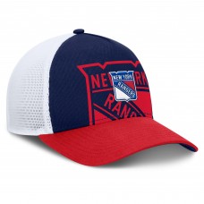 Бейсболка New York Rangers Fanatics Navy/Red Authentic Pro A-Frame Rink Бейсболка New York Rangers Fanatics Navy/Red Authentic Pro A-Frame Rink
