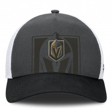 Бейсболка Vegas Golden Knights Fanatics Gray/Black Authentic Pro A-Frame Rink