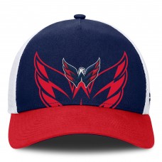 Бейсболка Washington Capitals Fanatics Navy/Red Authentic Pro A-Frame Rink