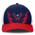 Бейсболка Washington Capitals Fanatics Navy/Red Authentic Pro A-Frame Rink