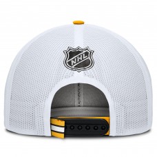 Boston Bruins Fanatics Black/White Authentic Pro Rink Trucker Hat