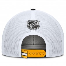 Boston Bruins Fanatics Gold/White Authentic Pro Rink Trucker Hat