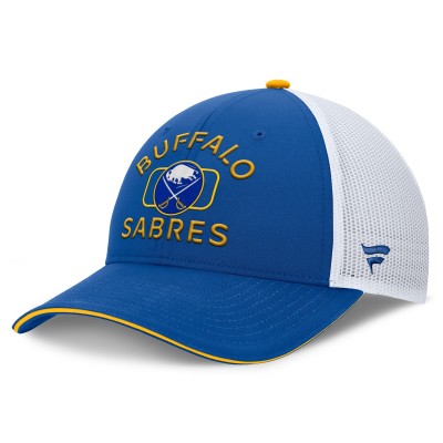 Бейсболка Buffalo Sabres Fanatics Royal/White Authentic Pro Rink