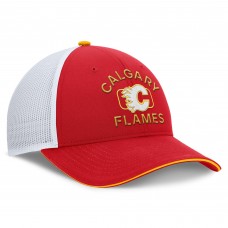 Бейсболка Calgary Flames Fanatics Red/White Authentic Pro Rink