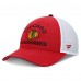 Бейсболка Chicago Blackhawks Fanatics Authentic Pro Rink Trucker - Red/White